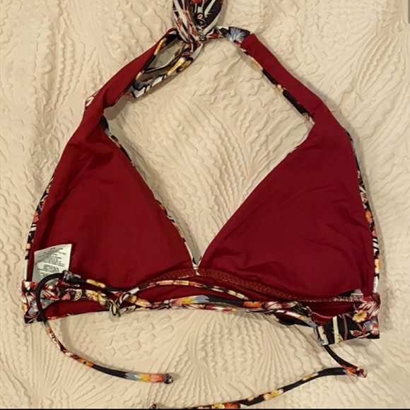 Becca Havana Floral-Print Bikini Top - Picture 2 of 4